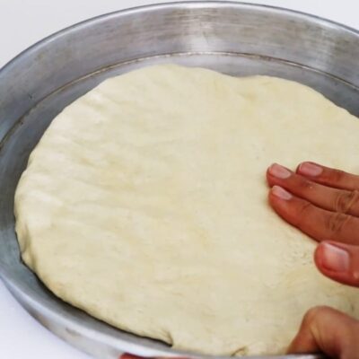 add one of the dough