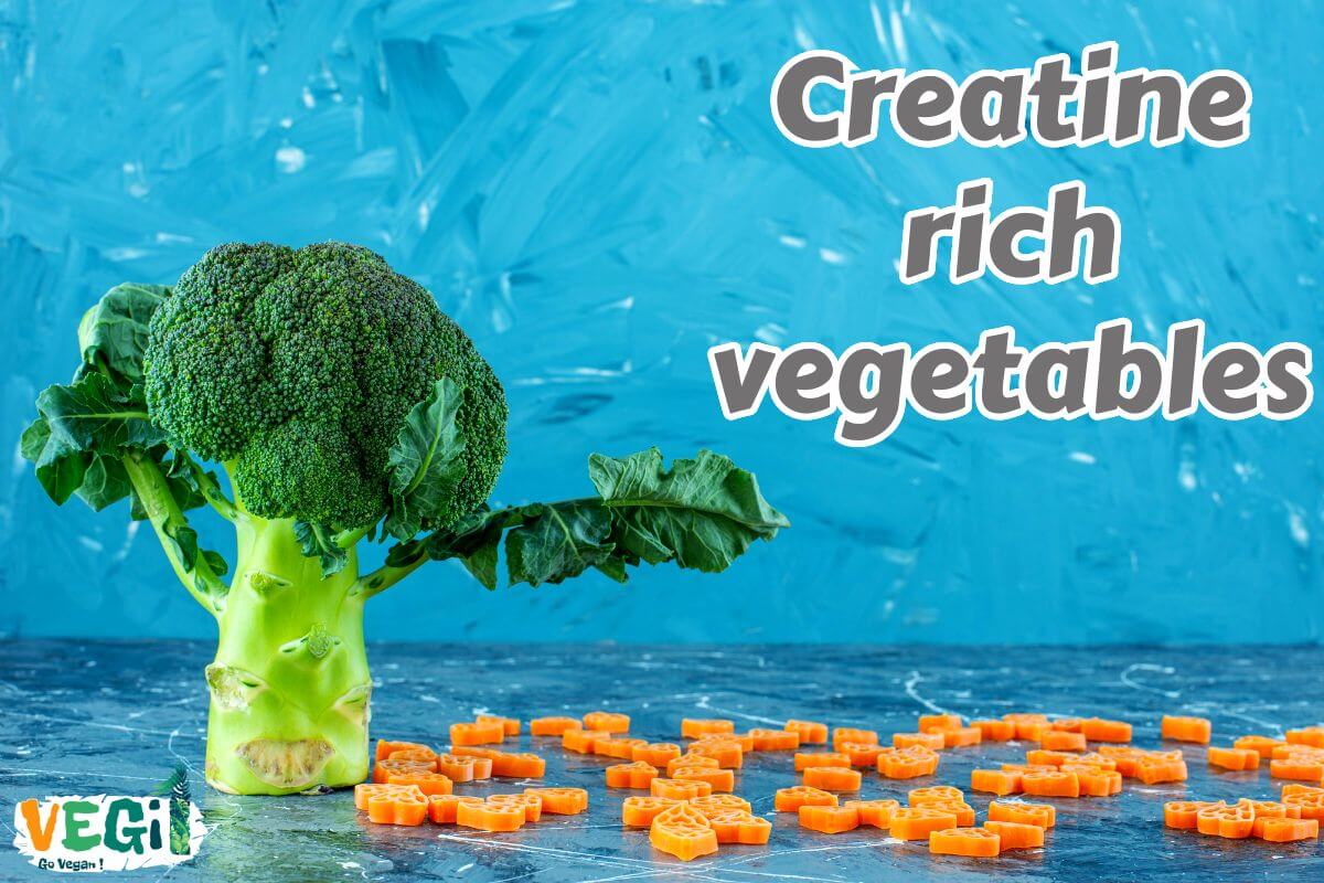 Creatine rich vegetables
