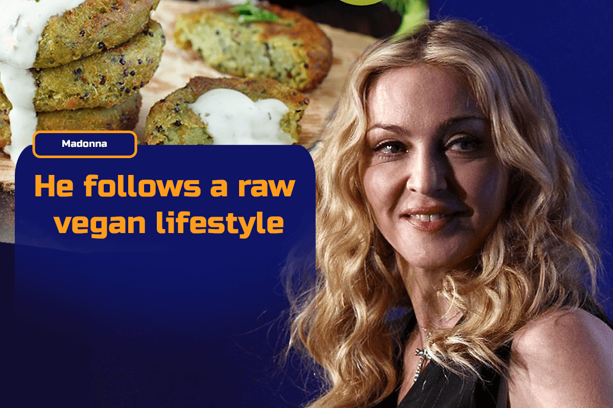 Madonna has been following a fully raw vegan diet