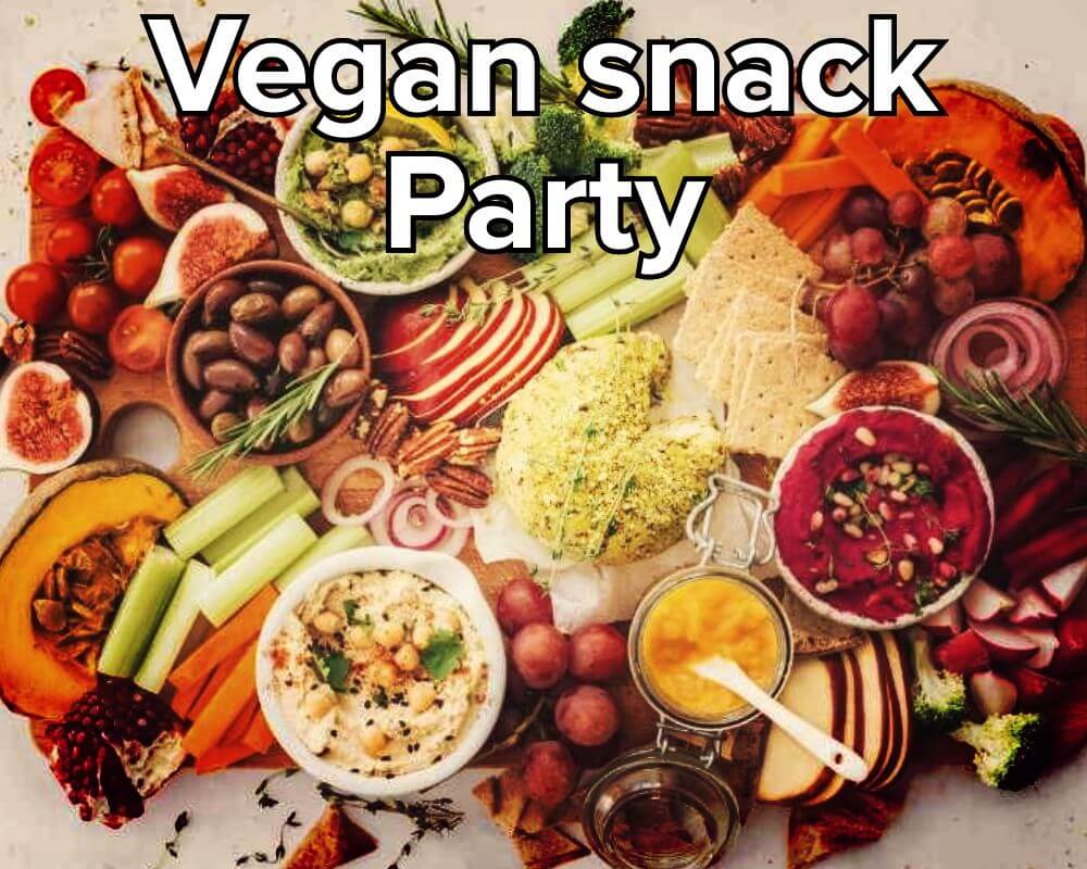 Vegan snack tray