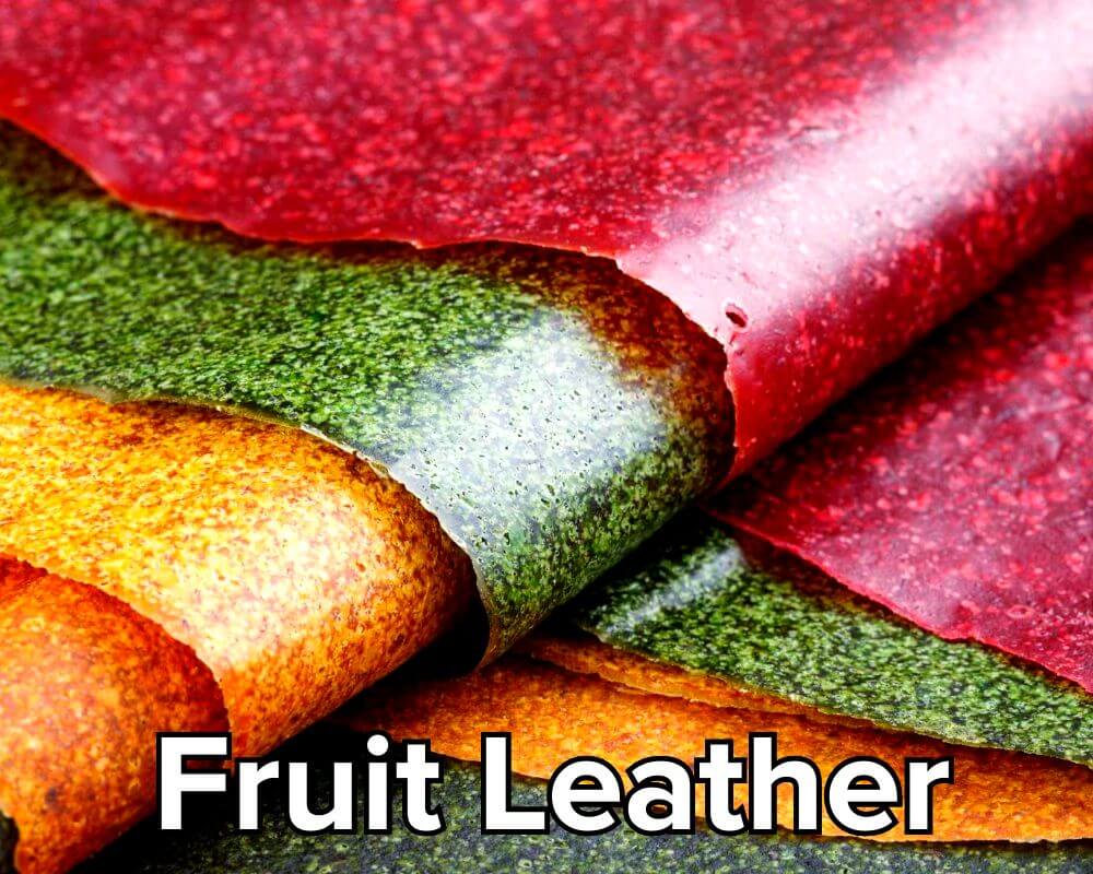vegan snack- Fruit Leather