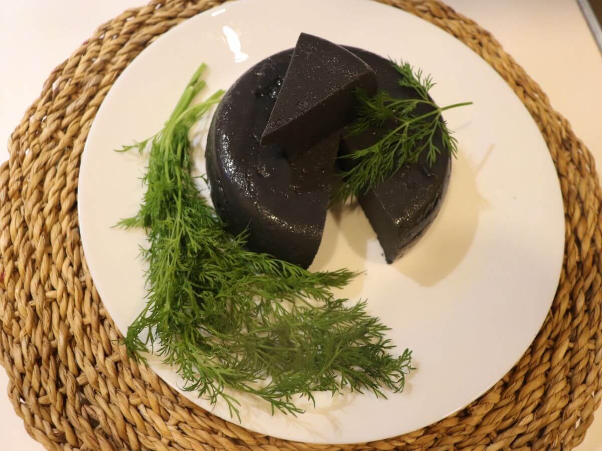 Black peas tofu