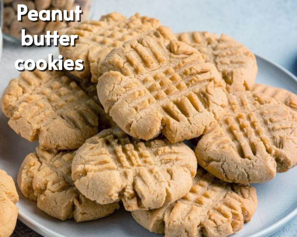 Peanut butter cookies for Vegan Picnic
