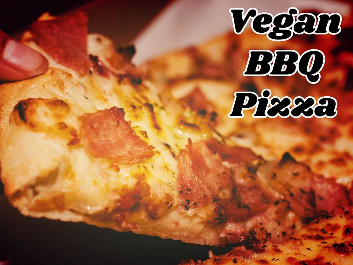 Vegan BBQ Pizza