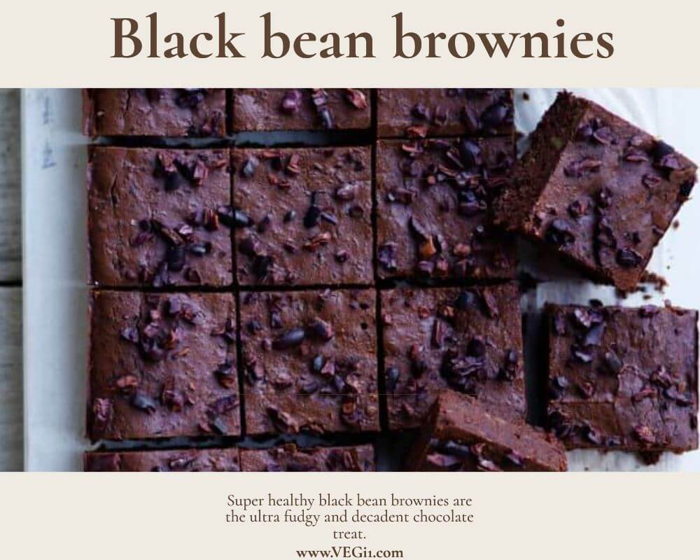 Vegan Brunch - Black bean brownies