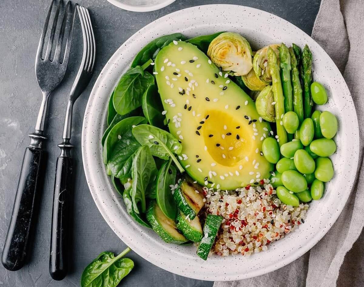 Vegan salad for beginner