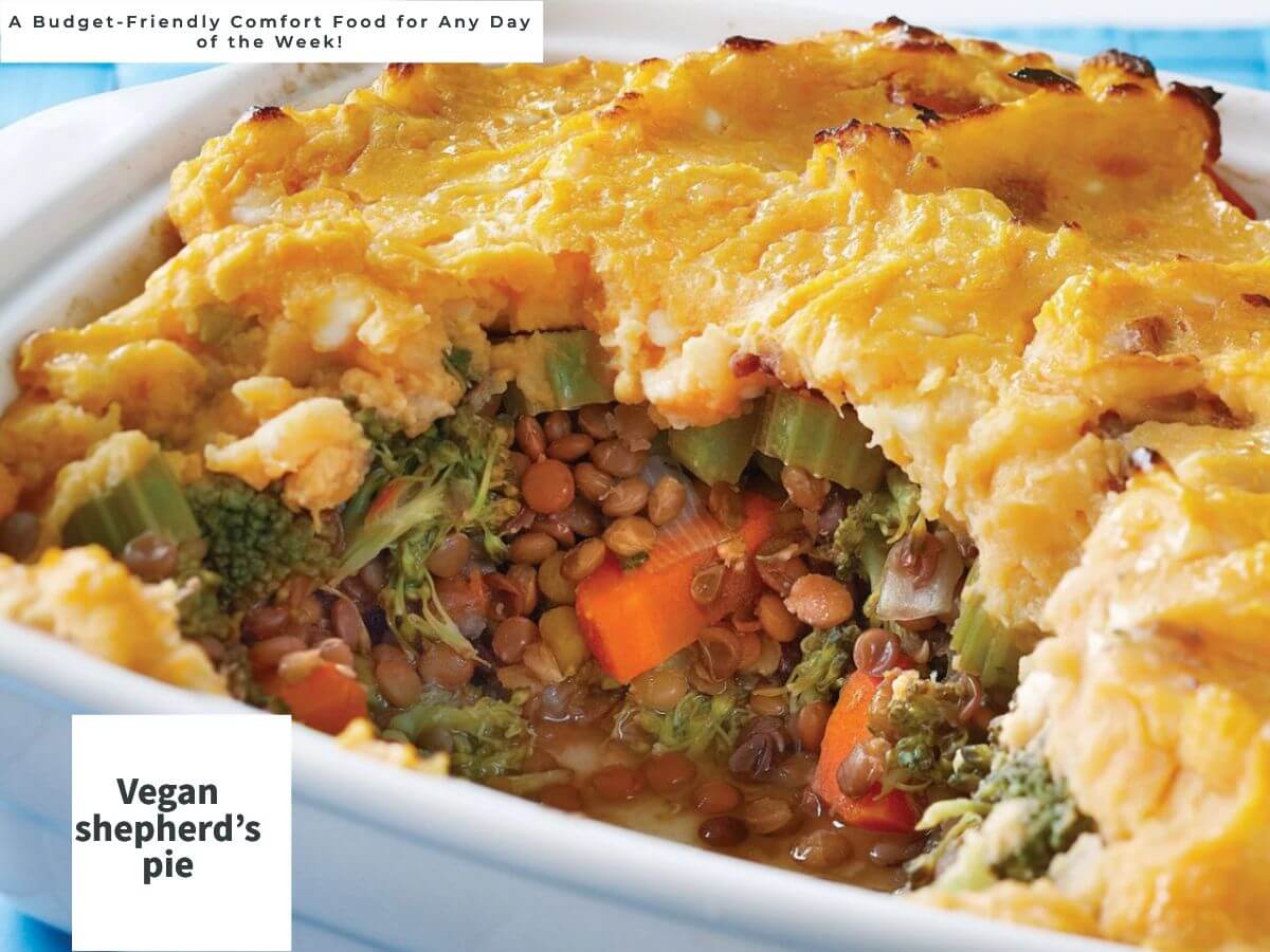 Hearty and Wholesome Vegan Shepherd's Pie - A Budget-Friendly Comfort Food for Any Day of the Week!