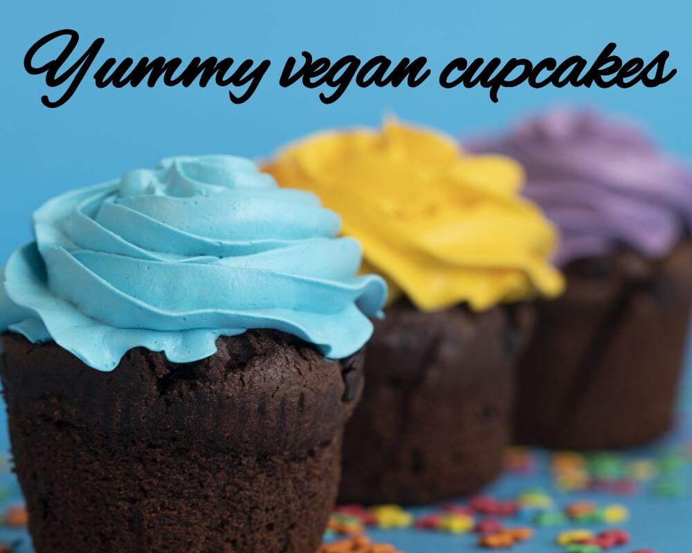 Yummy vegan cupcakes