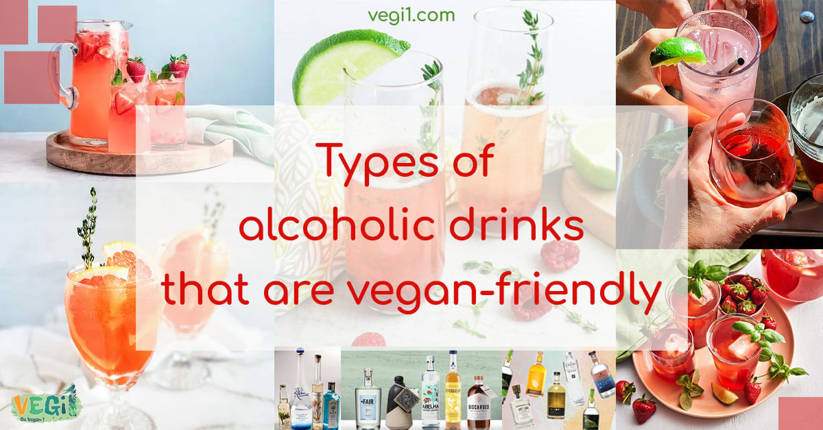 Vegan-friendly alcoholic drinks