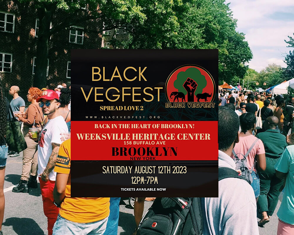 Vegan events 2023- Black VegFest Brooklyn- August 2023