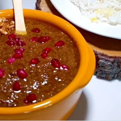 Delicious Vegan Fesenjan Recipe: Persian Walnut Pomegranate Stew