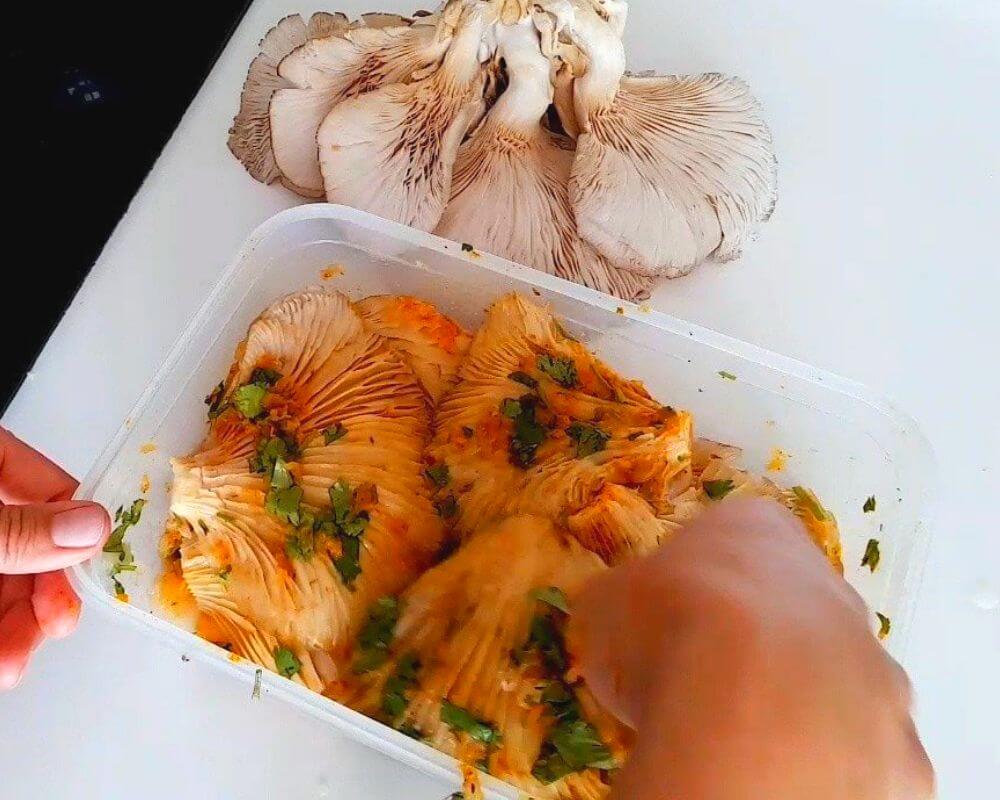 Delicious Vegan Schnitzel Recipe with Oyster Mushrooms