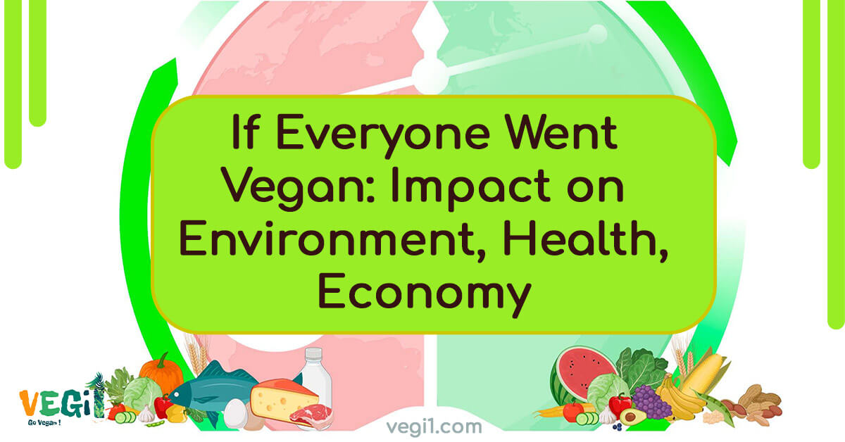 If Everyone Went Vegan: Impact on Environment, Health, Economy