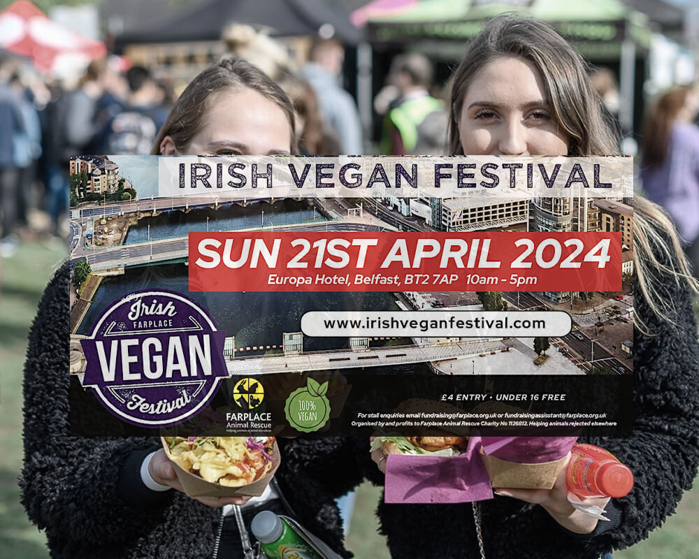 Vegan events 2023- Irish Vegan Festival  - April 2024