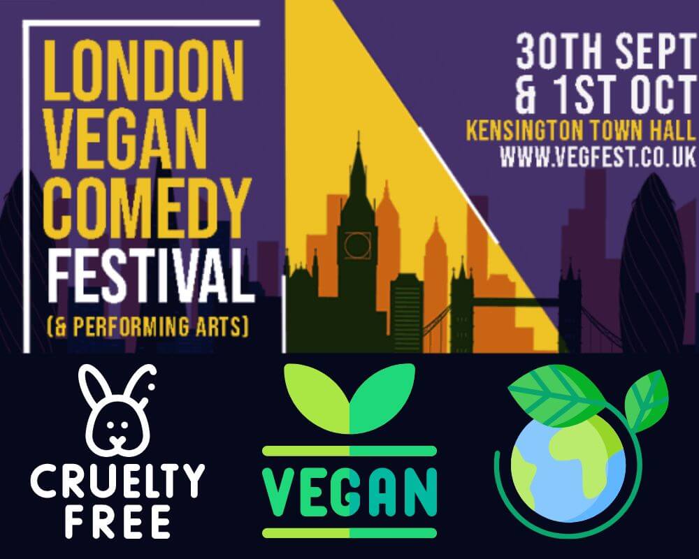 London Vegan Comedy Festival – September 2023
