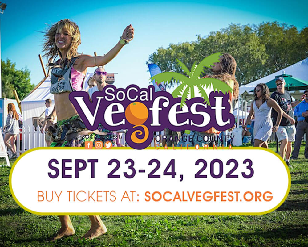 Vegan events 2023- SoCal VegFest- September 2023