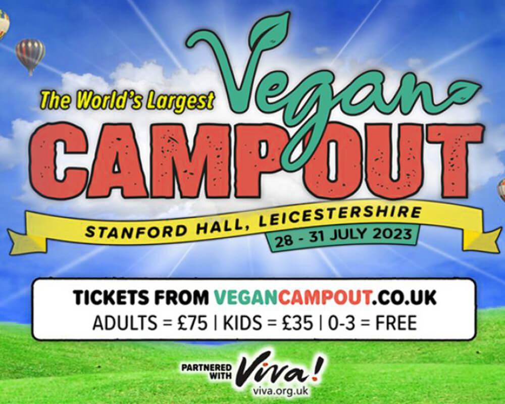 vegan events 2023- Twisted Fork Festival – Vegan Camp Out UK