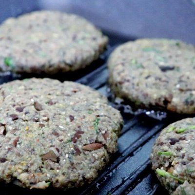 Delicious and Nutritious Vegan Black Pea Burger: A protein-packed plant-based delight for a healthy meal!