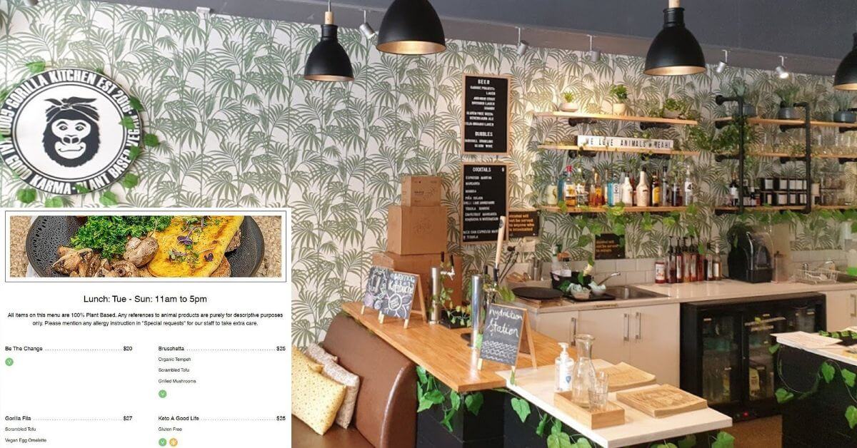 Auckland vegan restaurant Gorilla Kitchen: A plant-based paradise