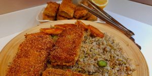Vegan Fish with Lentil Tofu: Gluten-Free, Soy-Free