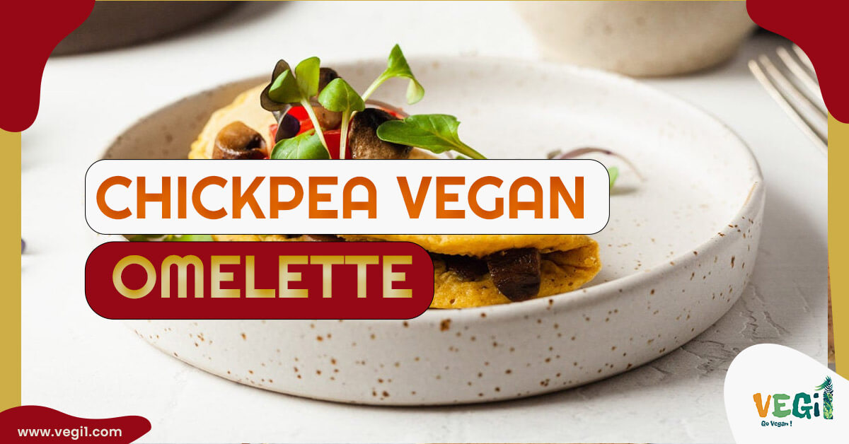 This easy vegan chickpea omelet is a great way to start your day and gain weight. It's packed with protein and calories, and it's delicious too!