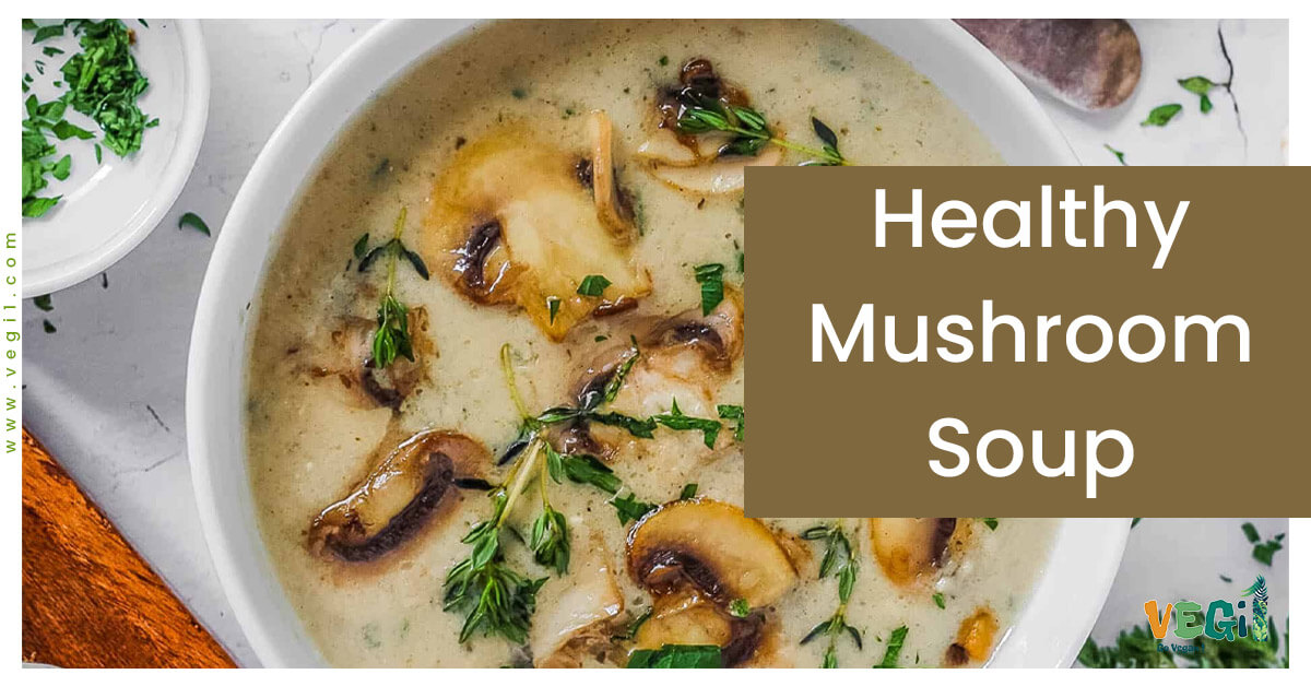 My favorite vegan breakfast for gaining weight is this healthy mushroom soup. It's so easy to make and it's packed with protein and flavor.