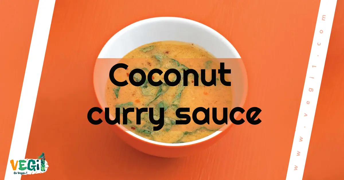 Coconut curry sauce